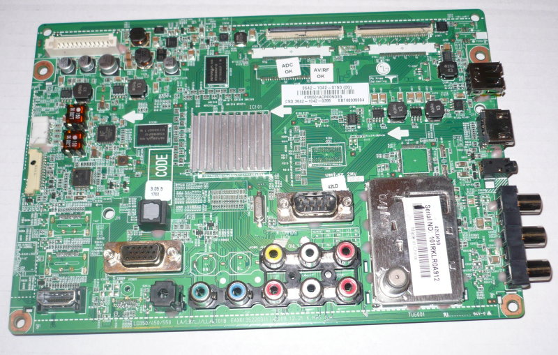 LG_42LD450 LCD TV MAINBOARD T152  